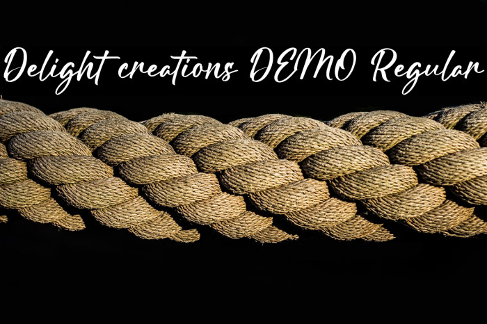 Delight creations DEMO Regular Example 1
