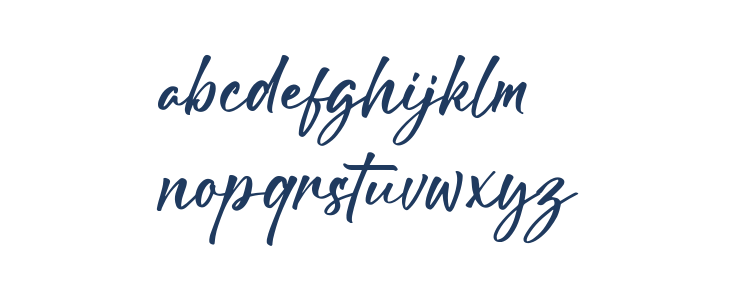 Delight creations DEMO Regular Lowercase