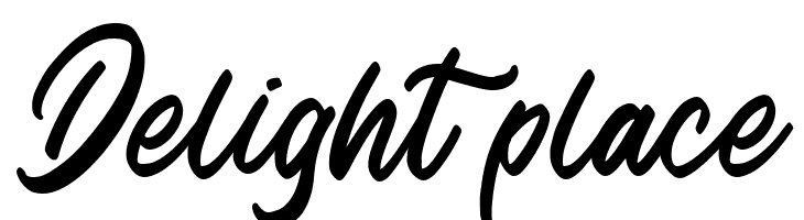 Delight place  لخطوط تنزيل