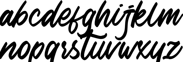 Delight place Font LOWERCASE