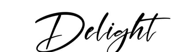 Delight  Frei Schriftart Herunterladen