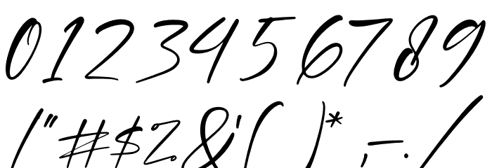Delight Font OTHER CHARS