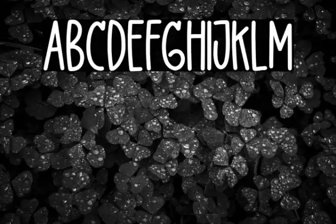 DelightLove Font examples