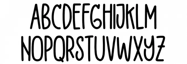 DelightLove Schriftart Groß