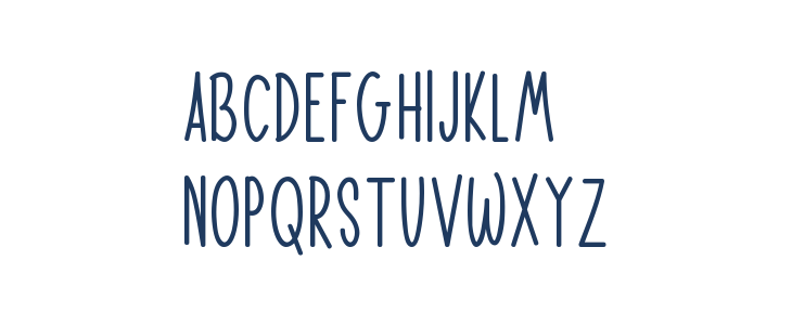 Delighted Panda Lowercase