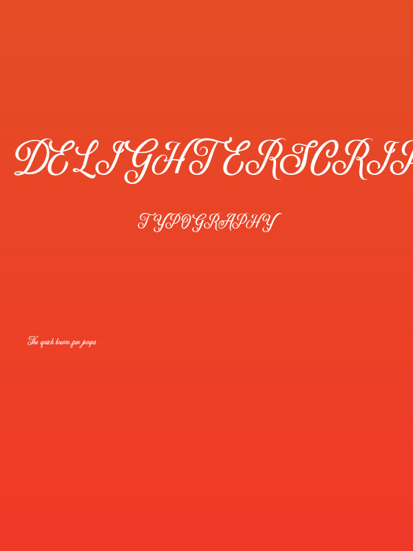 DelighterScript Poster