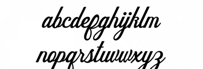 DelighterScript خط أحرف صغيرة