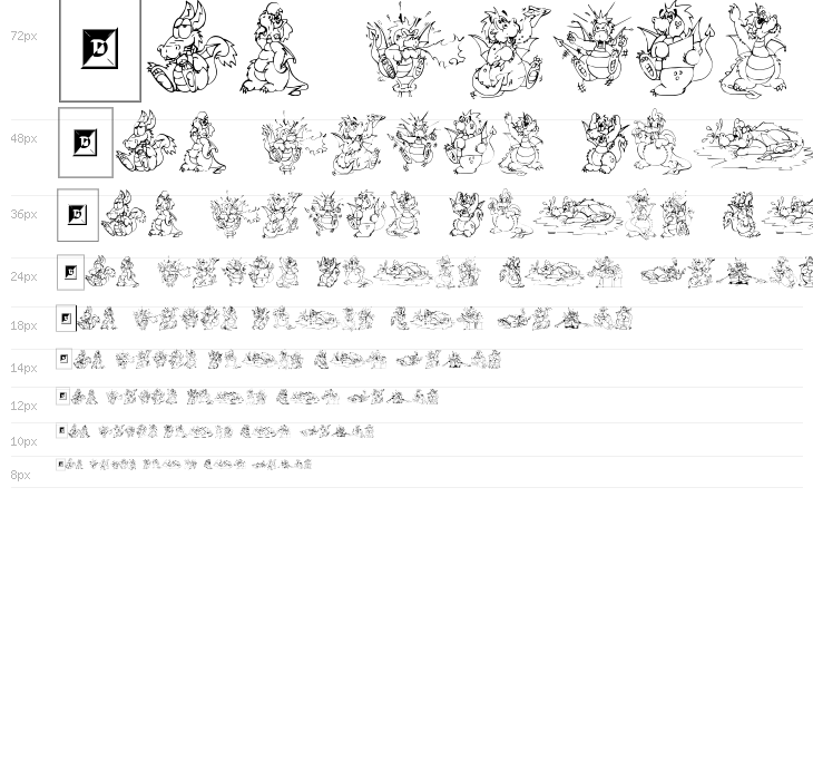 Delightful Lil Dragons Waterfall