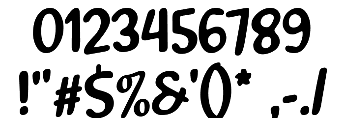 Delightious Font OTHER CHARS