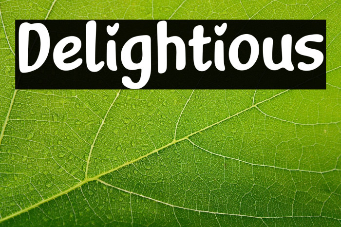 Delightious Example 1