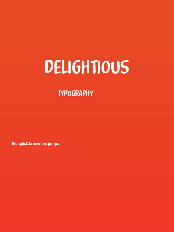 Delightious Poster