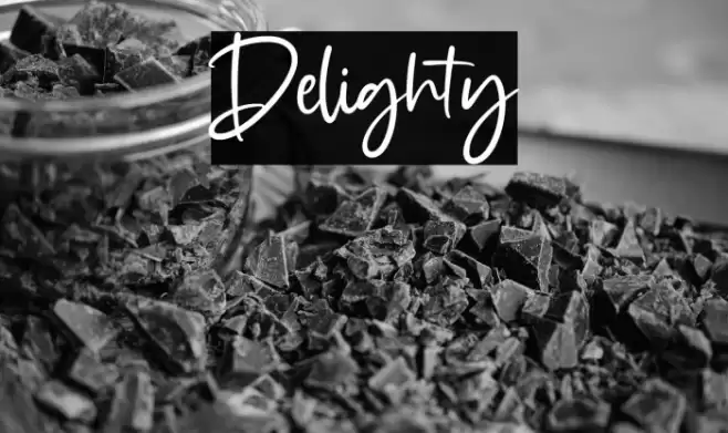 Delighty Font examples