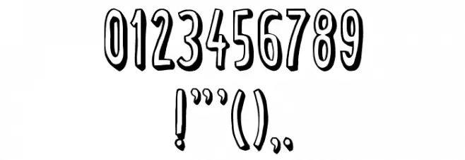 Delija Font OTHER CHARS