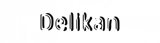 Delikan  Frei Schriftart Herunterladen