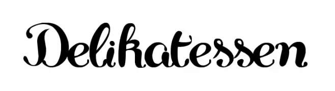 Delikatessen  Free Fonts Download