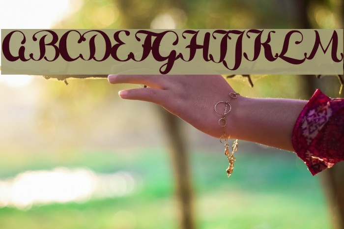 Delikatessen Font examples