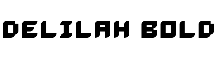 Delilah Bold  Descarca Fonturi Gratis