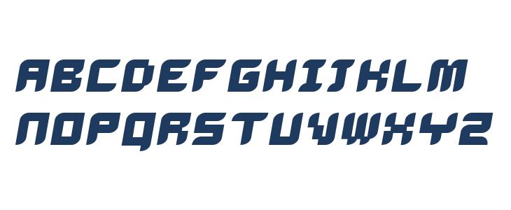 Delilah BoldOblique Lowercase