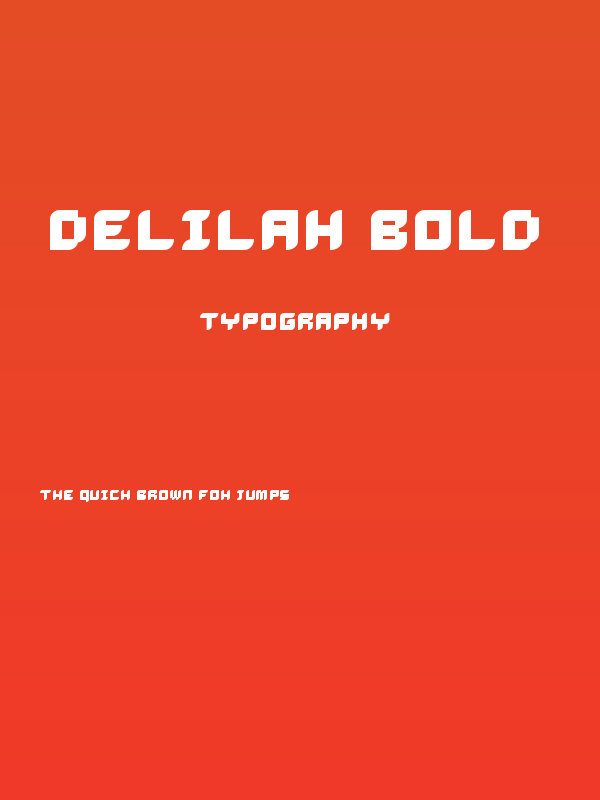 Delilah Bold Poster