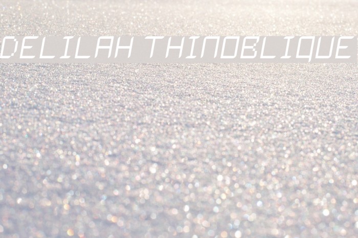 Delilah ThinOblique Example 3