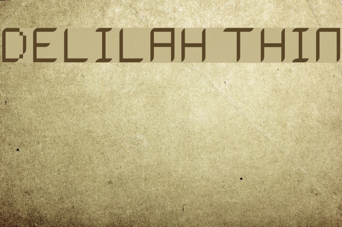 Delilah Thin Example 3