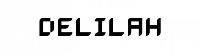 Delilah  Frei Schriftart Herunterladen