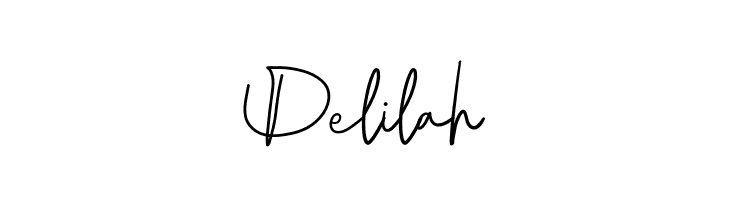 Delilah  フリーフォントのダウンロード