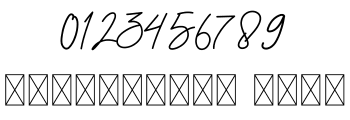 Delilah Font OTHER CHARS