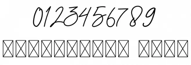 Delilah Font OTHER CHARS