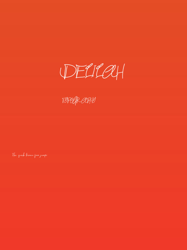 Delilah Poster