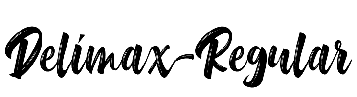 Delimax-Regular  Fuentes Gratis Descargar