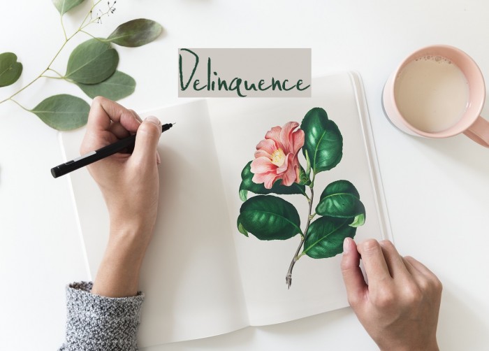 Delinquence Font examples
