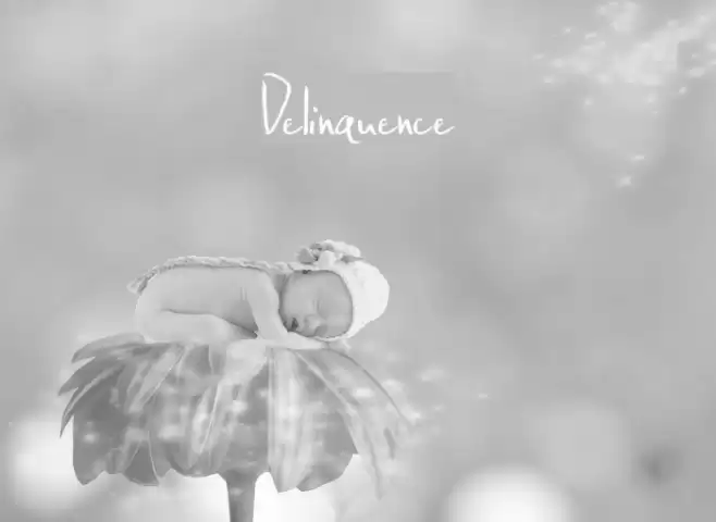 Delinquence Font examples