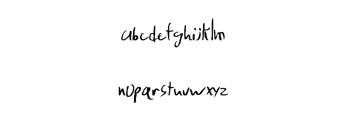 Delinquence Font LOWERCASE