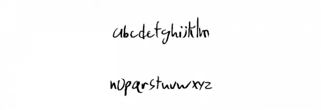 Delinquence Font LOWERCASE