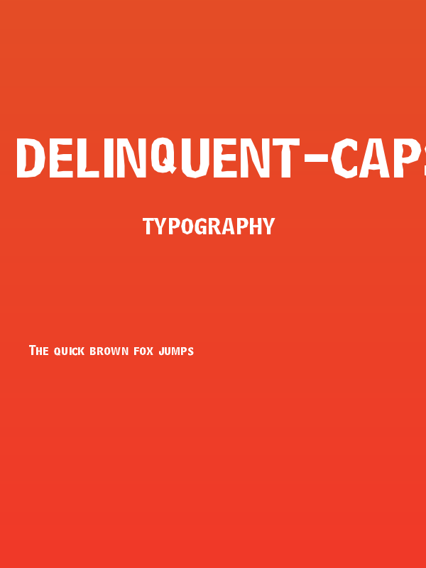 Delinquent-Caps Poster