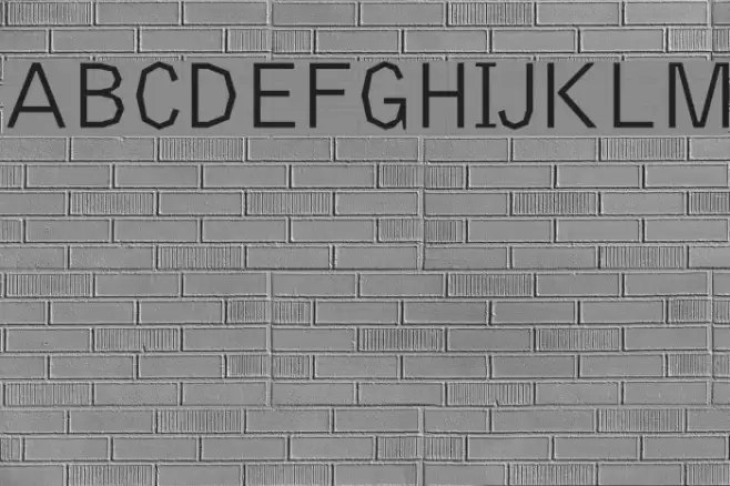 Delinquent-Regular Font examples