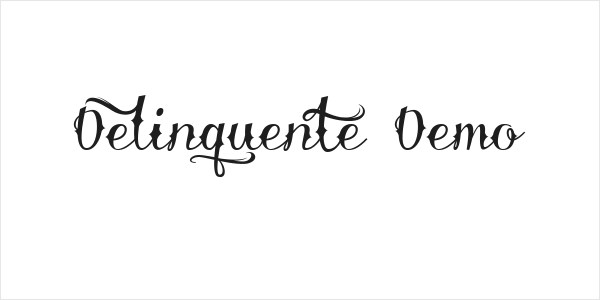 Delinquente Demo Logo