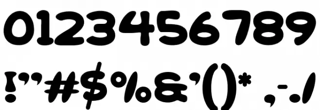 Delion Font OTHER CHARS