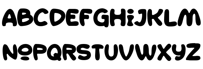 Delion Font LOWERCASE