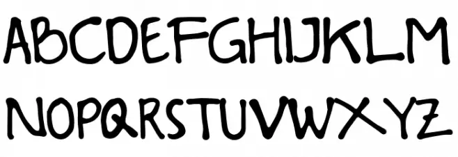 Delions Шрифта ВЕРХНИЙ
