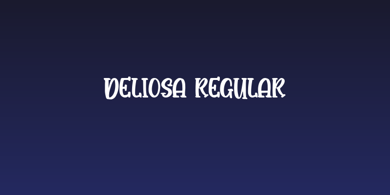 Deliosa Regular Social Header