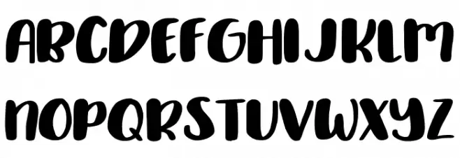 Delirious Medium Polices MAJUSCULES