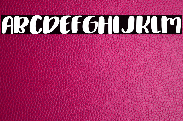 Delirious Medium Font examples