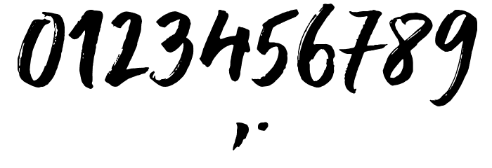 Delirium Sample Font OTHER CHARS