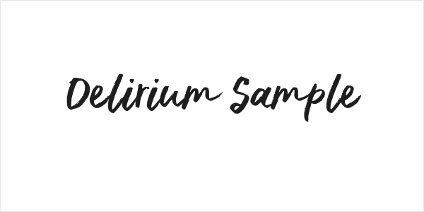 Delirium Sample Logo