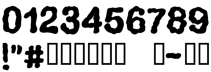 Delirium Font OTHER CHARS