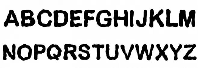 Delirium Fonte MAIÚSCULAS