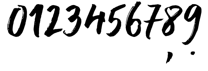 DeliriumSample Font OTHER CHARS