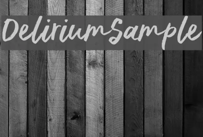 DeliriumSample Example 3